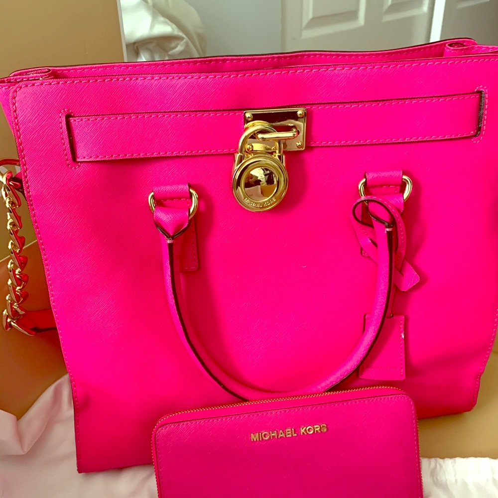 Michael Kors special pink handbag